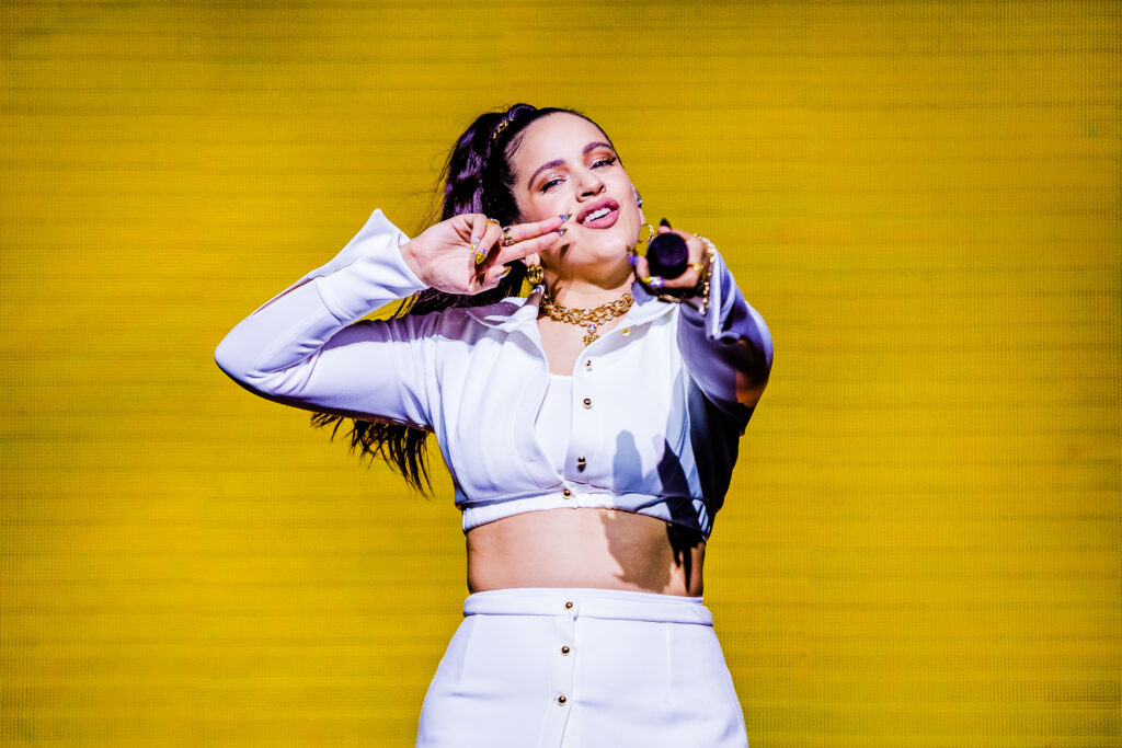 Rosalía en el Zócalo CDMX