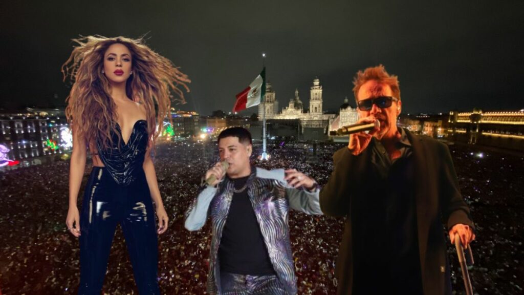 Conciertos masivos en el Zócalo de CDMX.