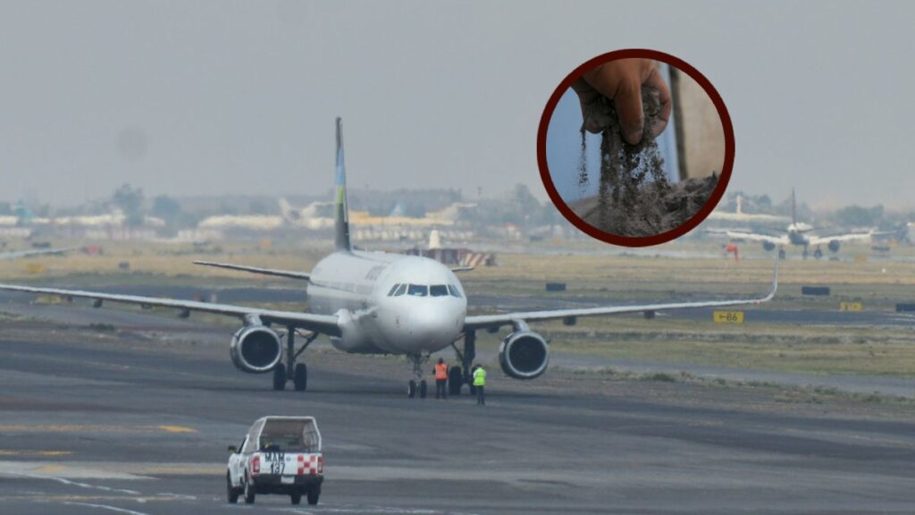 Ceniza aviones Popocatépetl