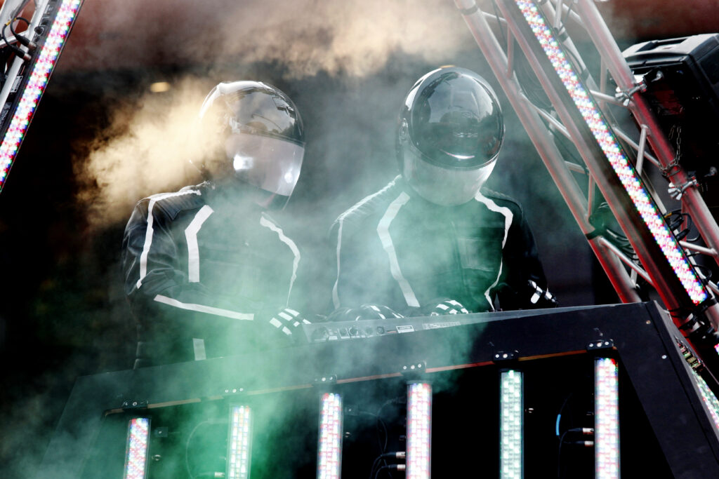 Daft Punk en el Zócalo