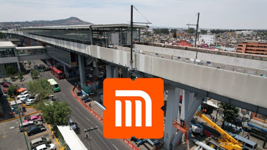 Tramo elevado de la Línea 12 del Metro