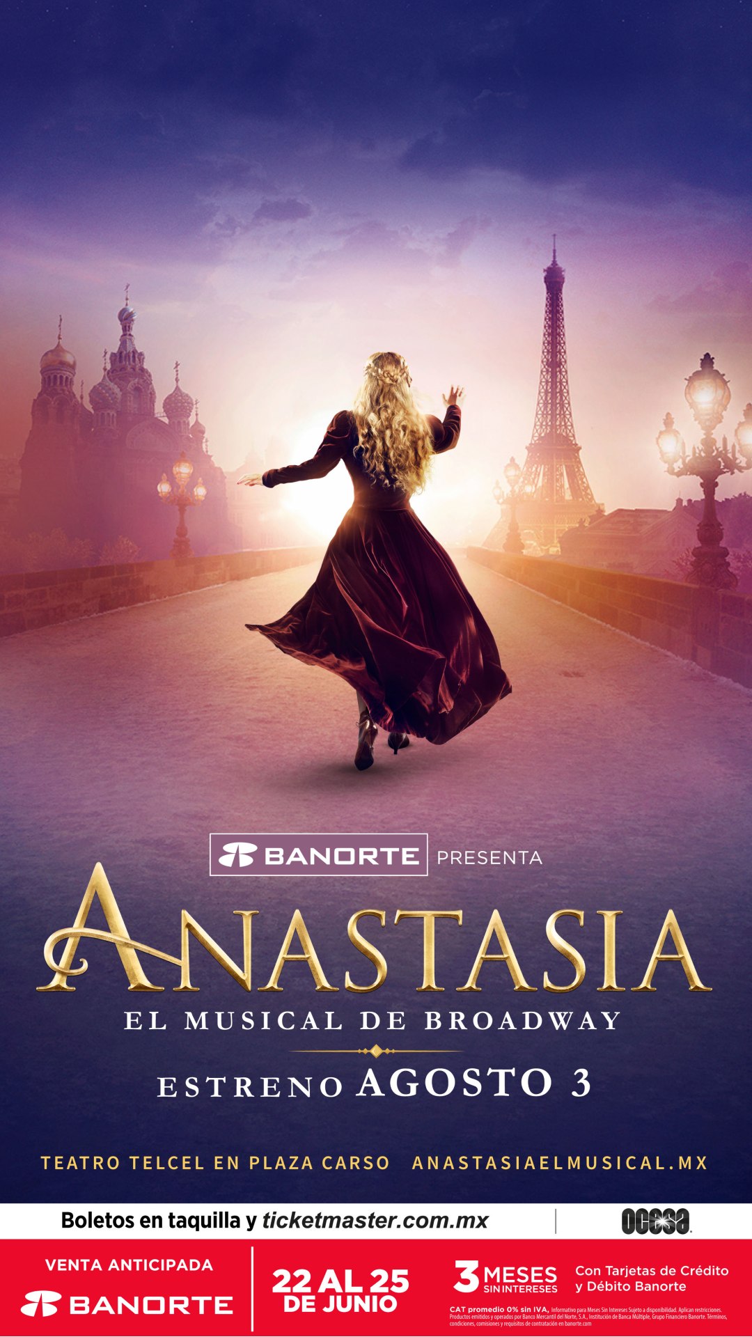 Chilango - Anastasia: Llega a la Ciudad de México el famoso musical de ...
