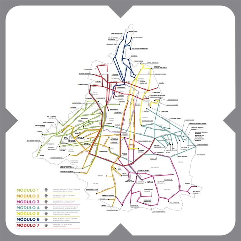 Chilango - RTP CDMX: mapa, rutas, costo y horarios