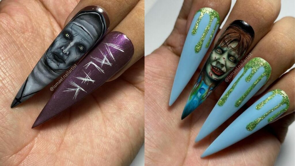 uñas Halloween