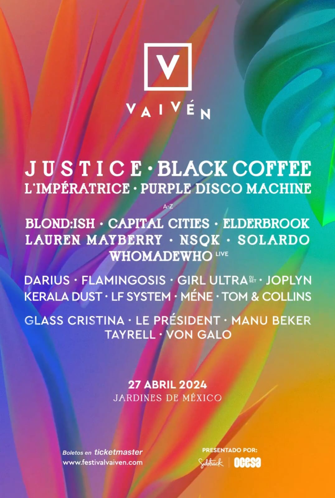 Chilango - Capital Cities, Girl Ultra, Justice y más en el Festival ...