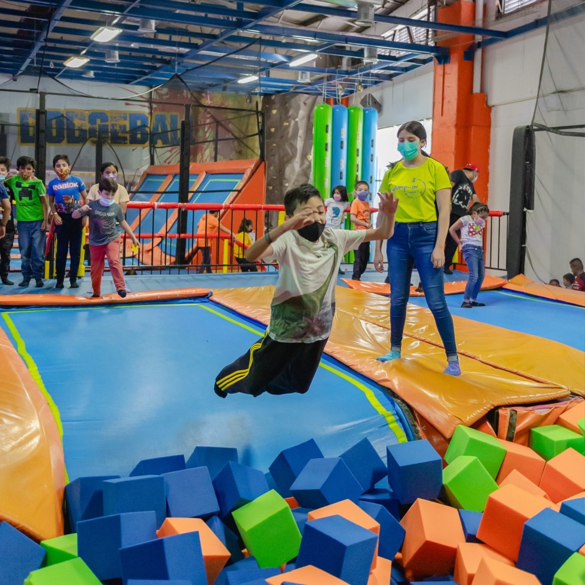 Chilango Parques con trampolines en CDMX; 5 lugares para brincar