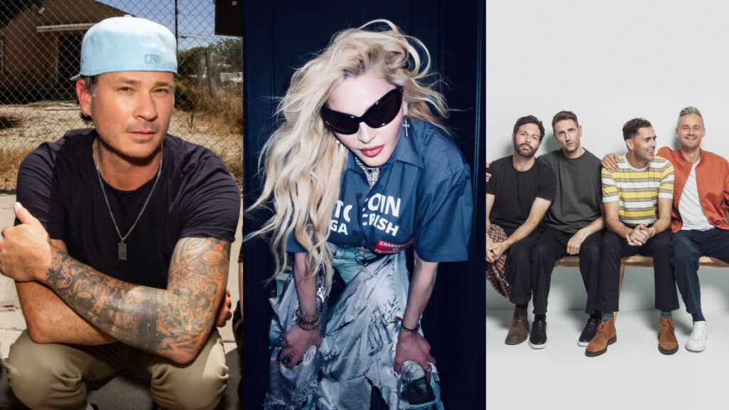 conciertos abril blink madonna keane