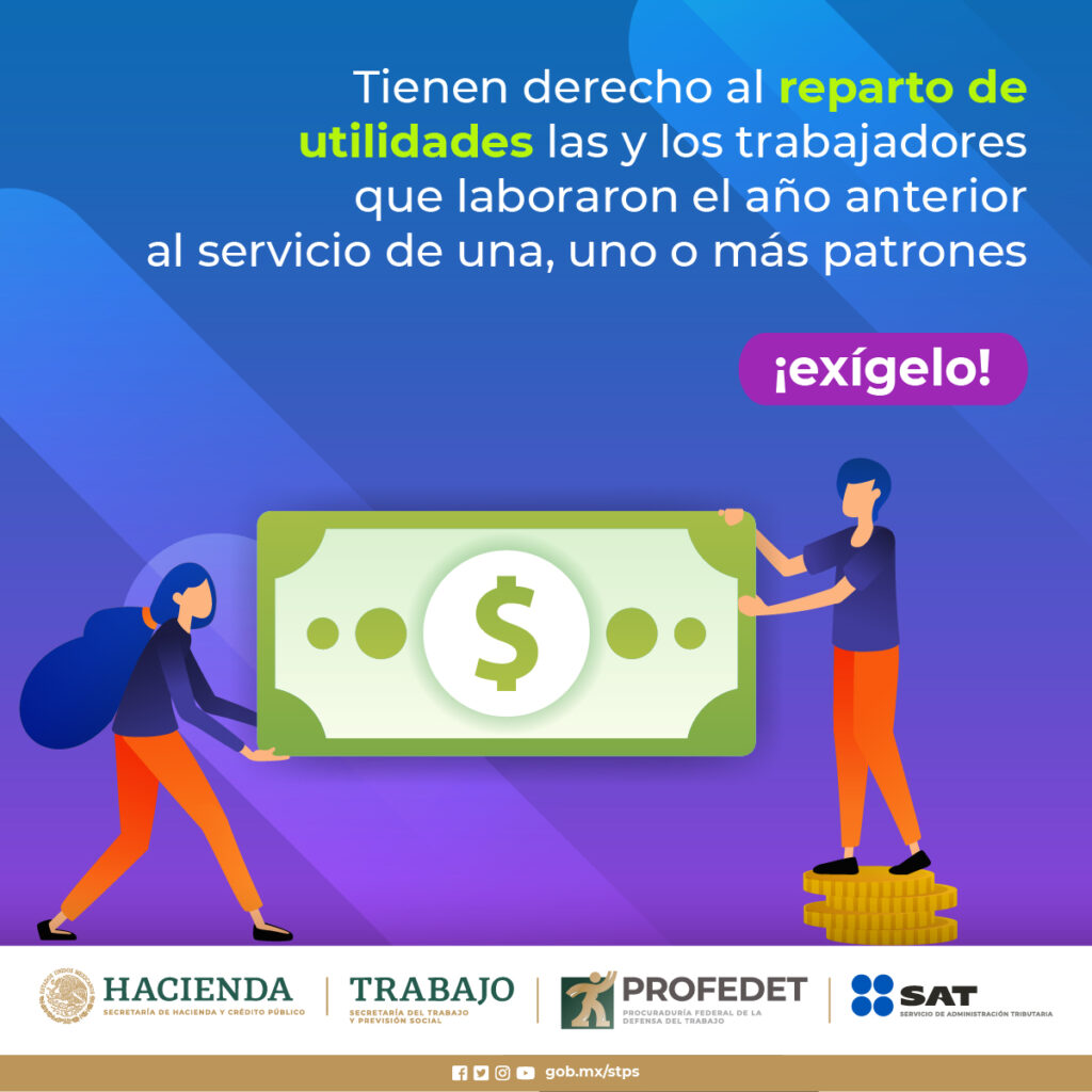 Quiénes tienen derecho al reparto de utilidades 2025