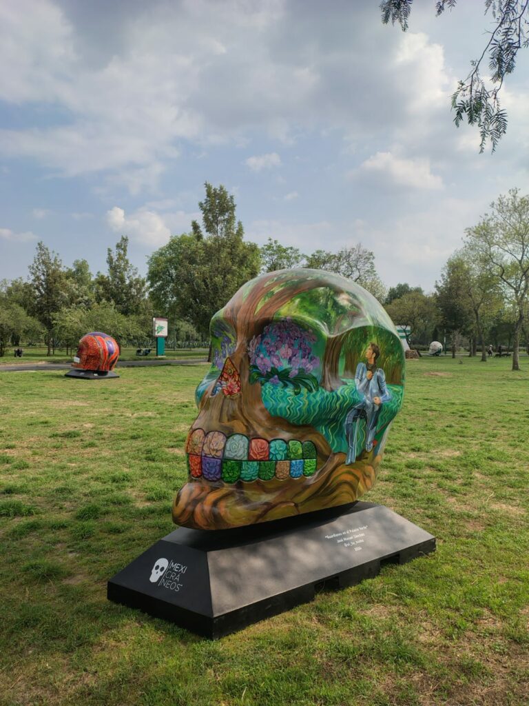 Mexicráneos en el Bosque de Aragón.