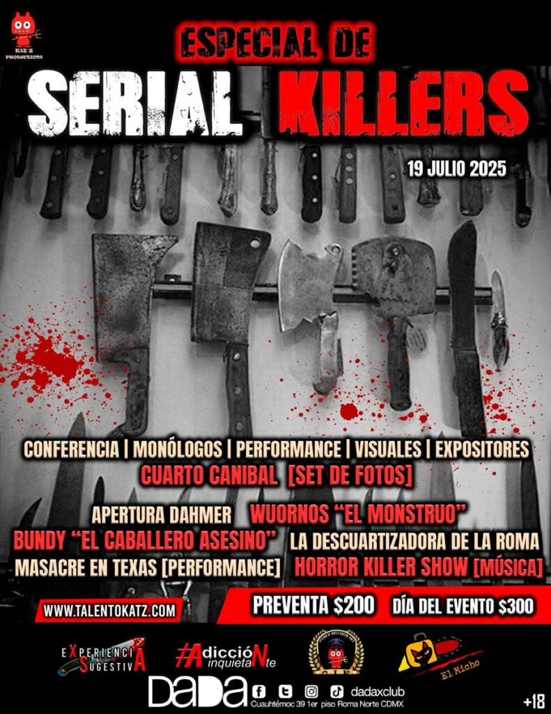 Especial de asesinos seriales en CDMX.