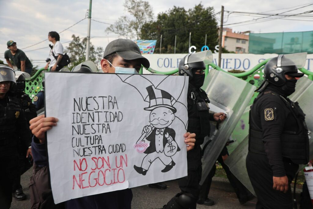 Segunda marcha contra la gentrificación