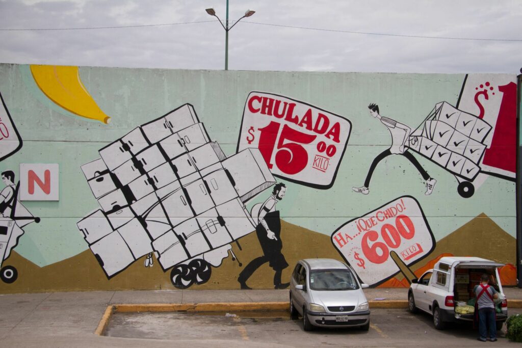 Murales de la Central de Abasto