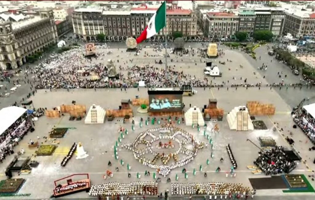 700 años de Tenochtitlán en el Zócalo
