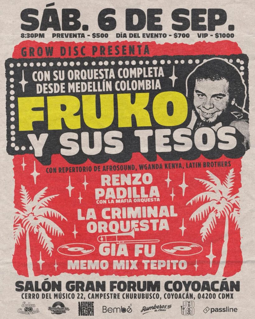 Fruko y sus Tesos en CDMX.