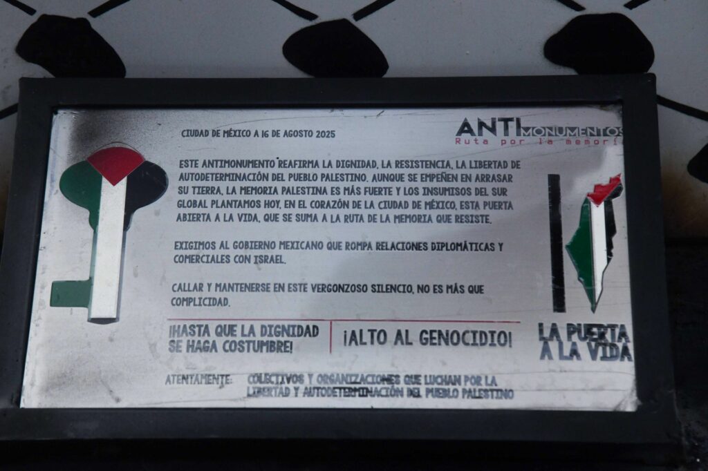 Antimonumento Palestina