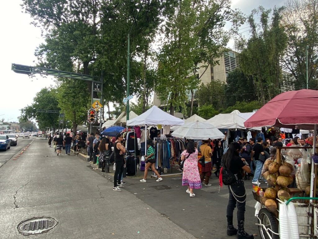 Comercio informal en Buenavista