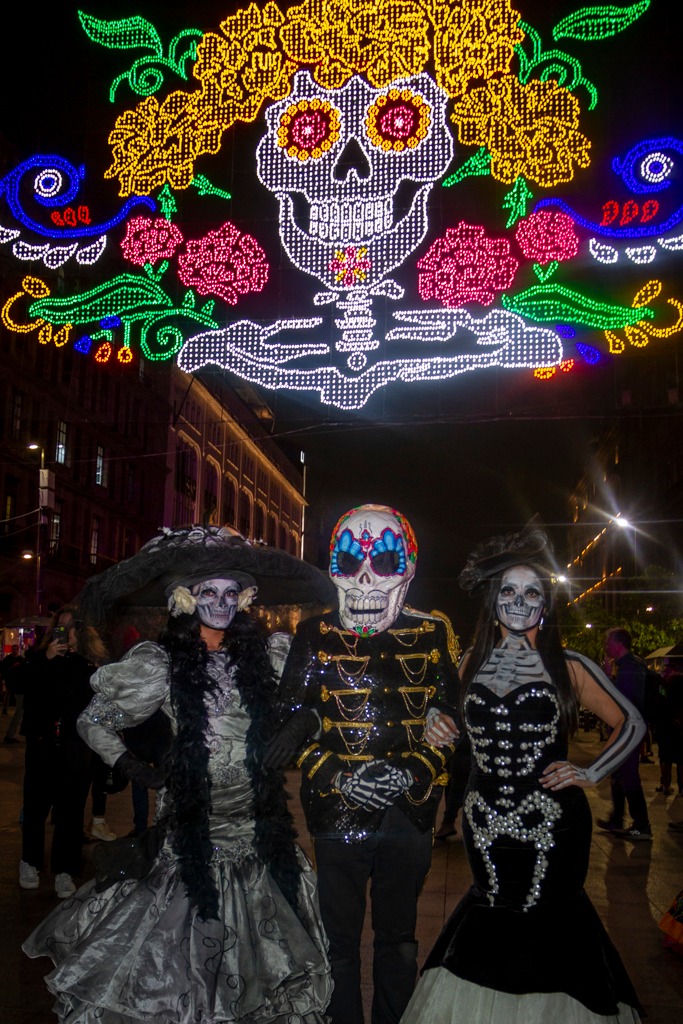 La Mega Procesión de Catrinas será del Ángel de la Independencia al Zócalo