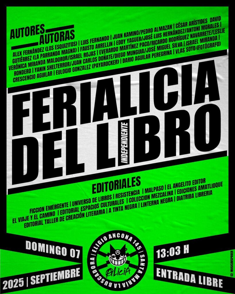 FeriAlicia del Libro Independiente 2025