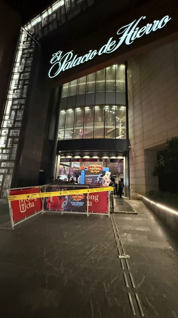 Suspenden actividades en Plaza Mítikah