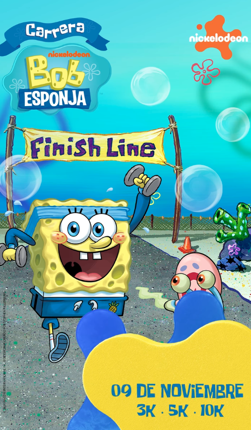Carrera de Bon Esponja