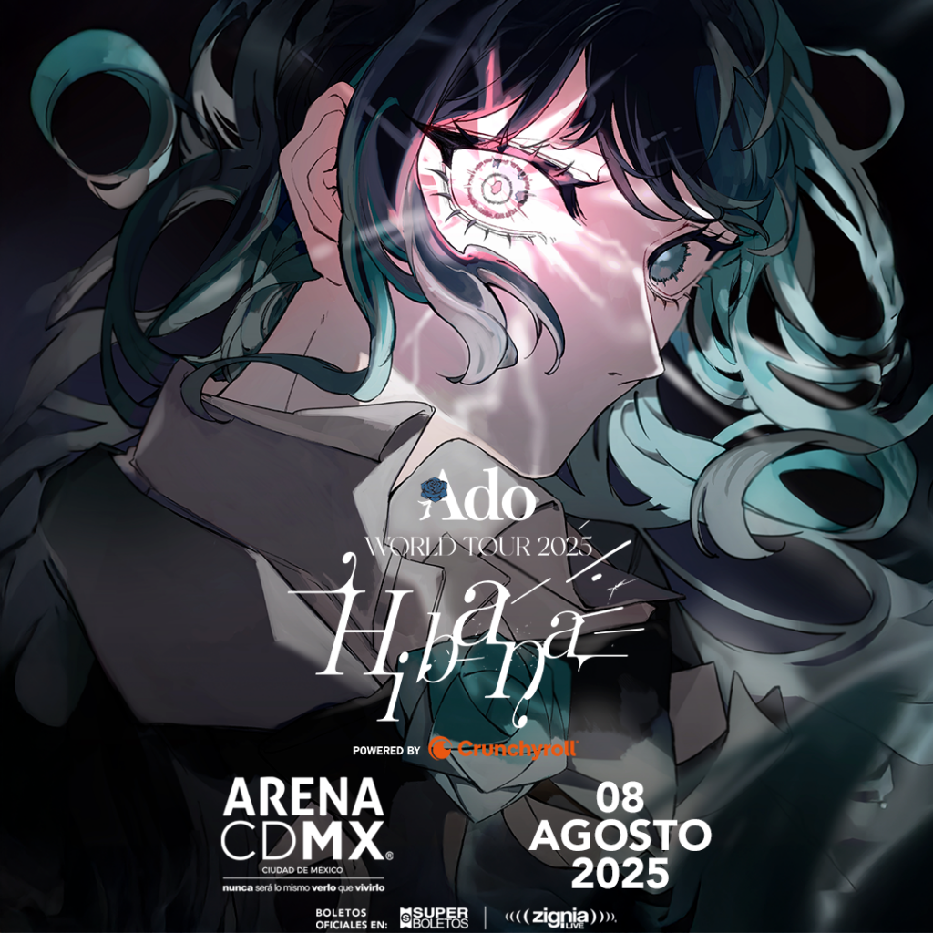 Flyer de la gira de ADO en CDMX.
