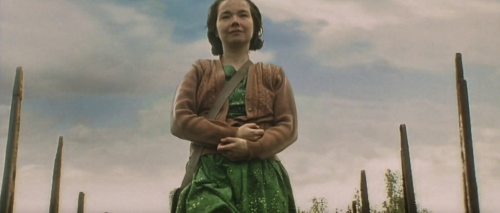 Björk en una escena de la película Dancer in the Dark.