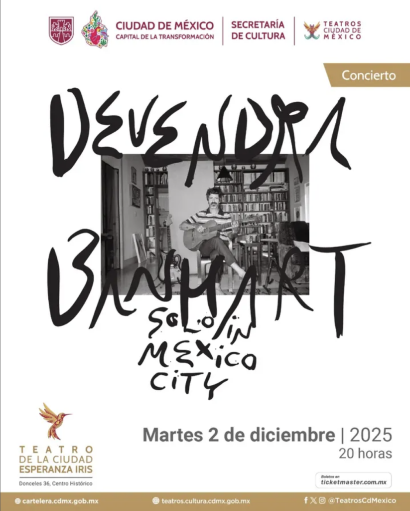 Flyer del concierto.