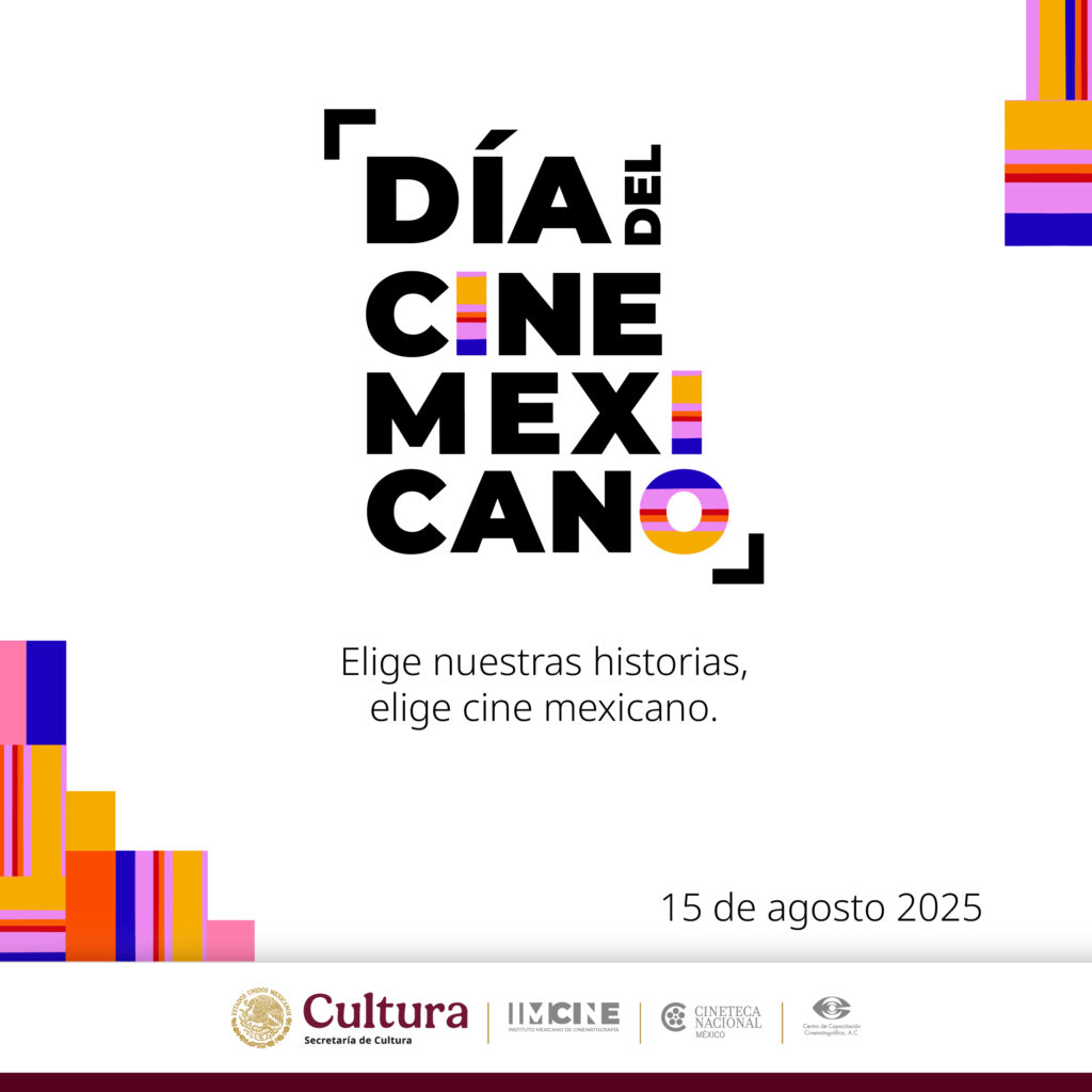 Póster del Día Nacional del Cine Mexicano.