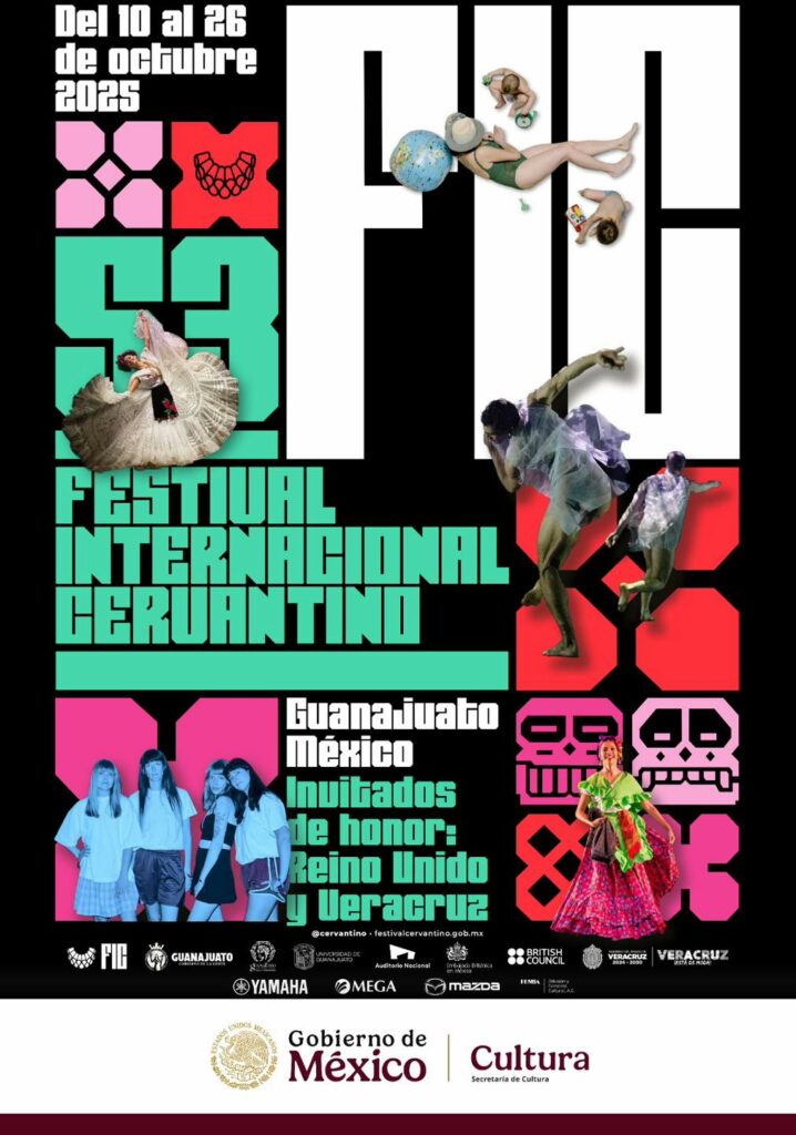 Flyer del Festival Cervantino 53.