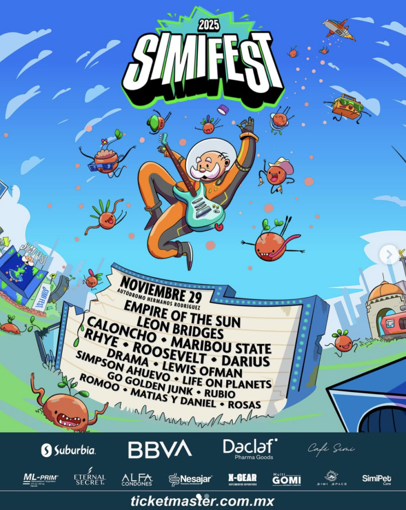 Flyer oficial del Simifest 2025.