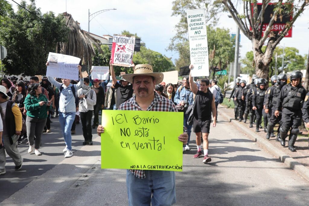 Marcha contra la gentrificación