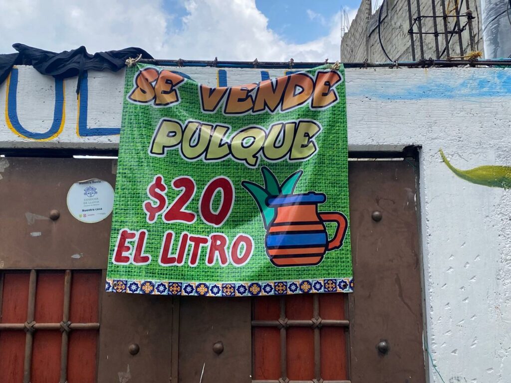 Expendio de pulque en CDMX