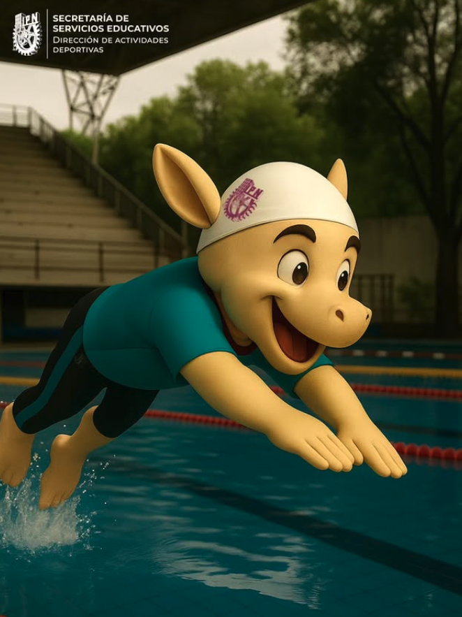 clases de natación en el IPN