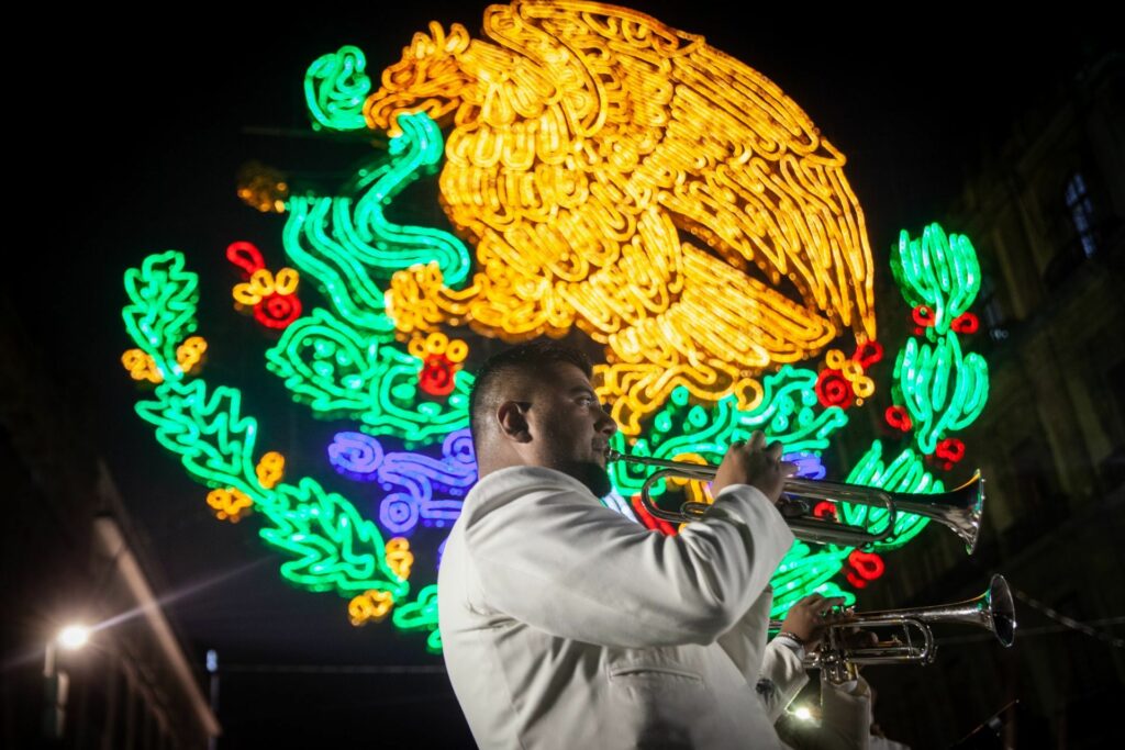 Eventos por el grito de independencia en CDMX