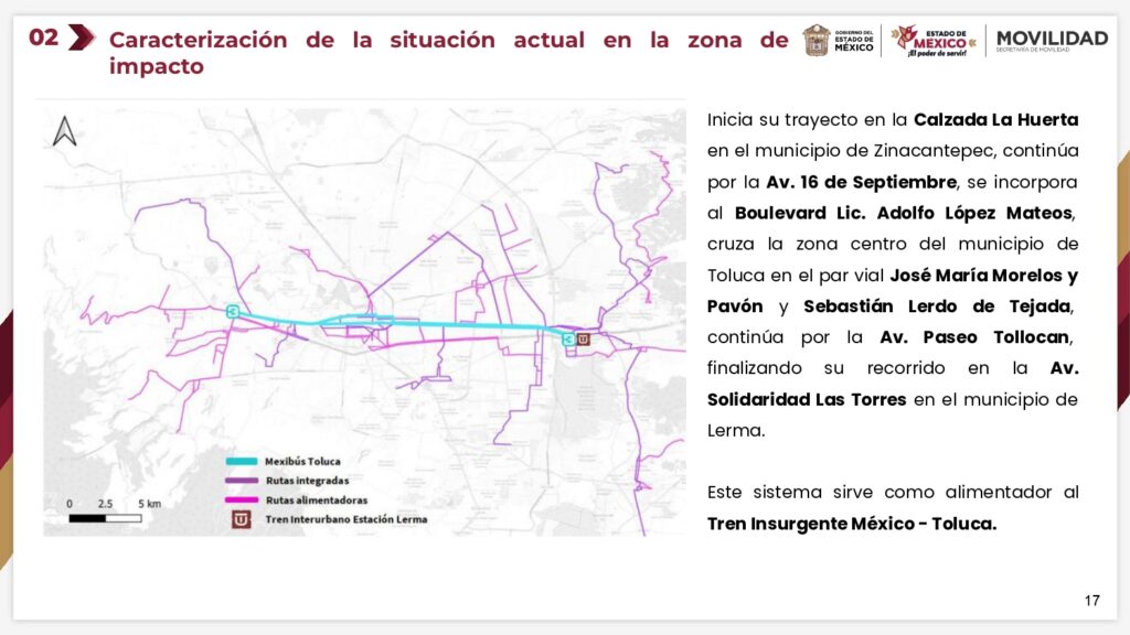 Mexibús Zinacantepec-Toluca-Lerma