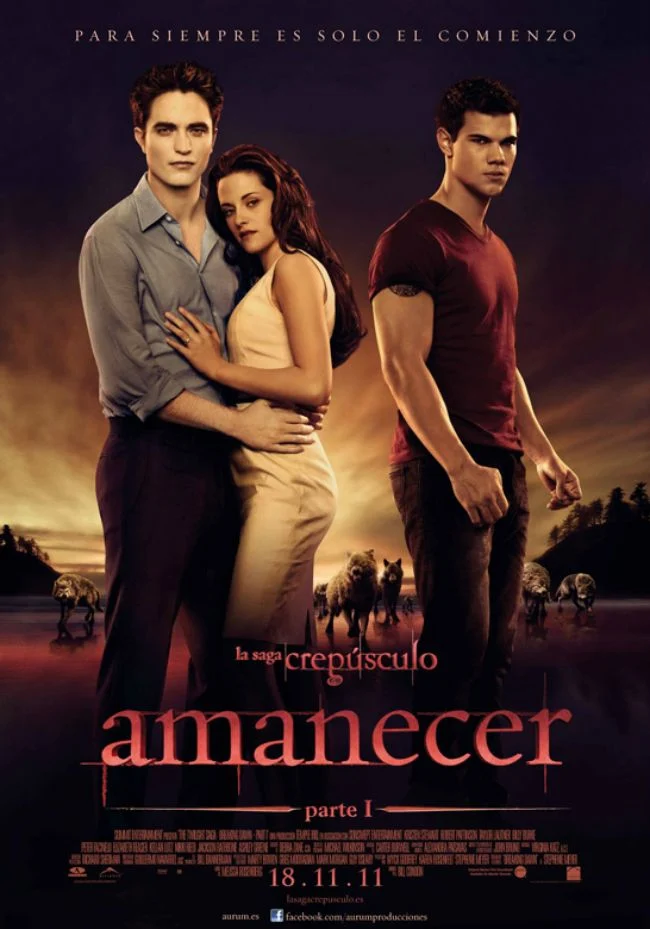 Póster de la película Amanecer: parte 1