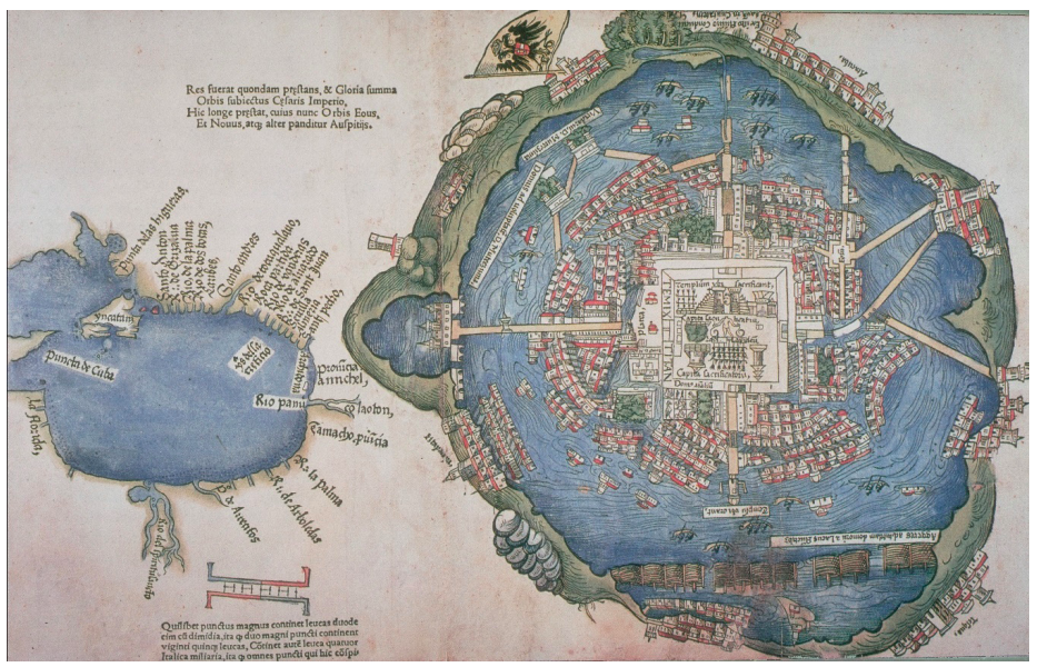Mapa de Tenochtitlán