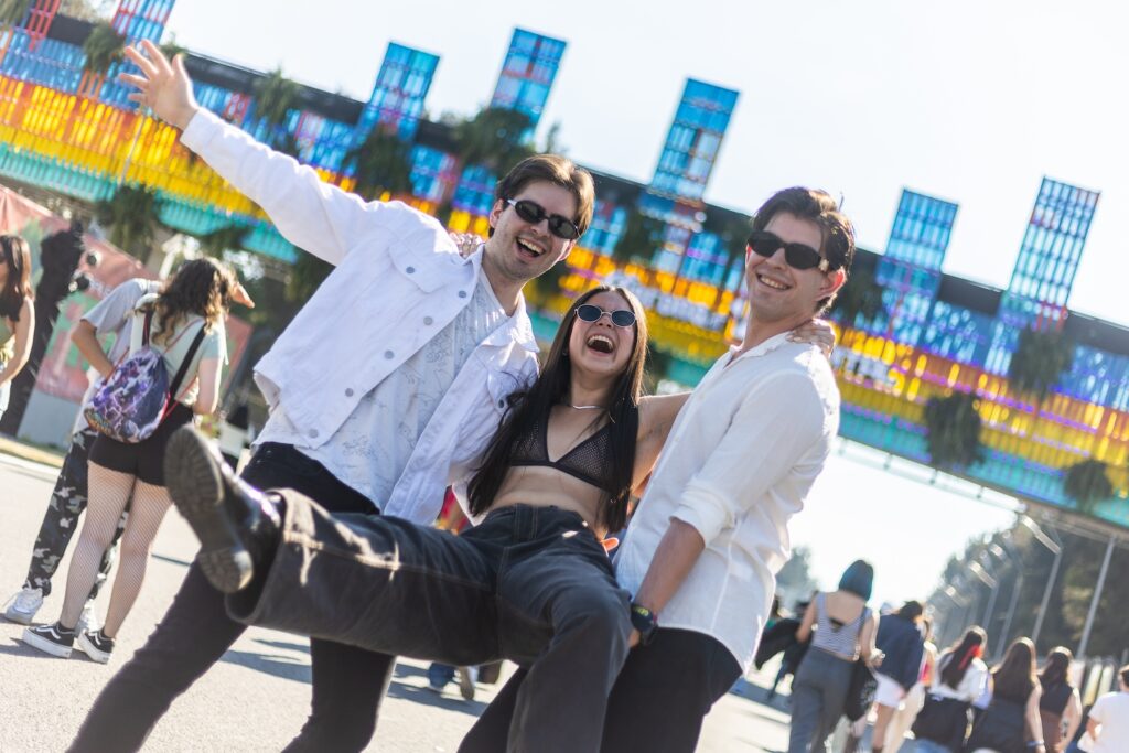 Asistentes al festival Corona Capital 2025.