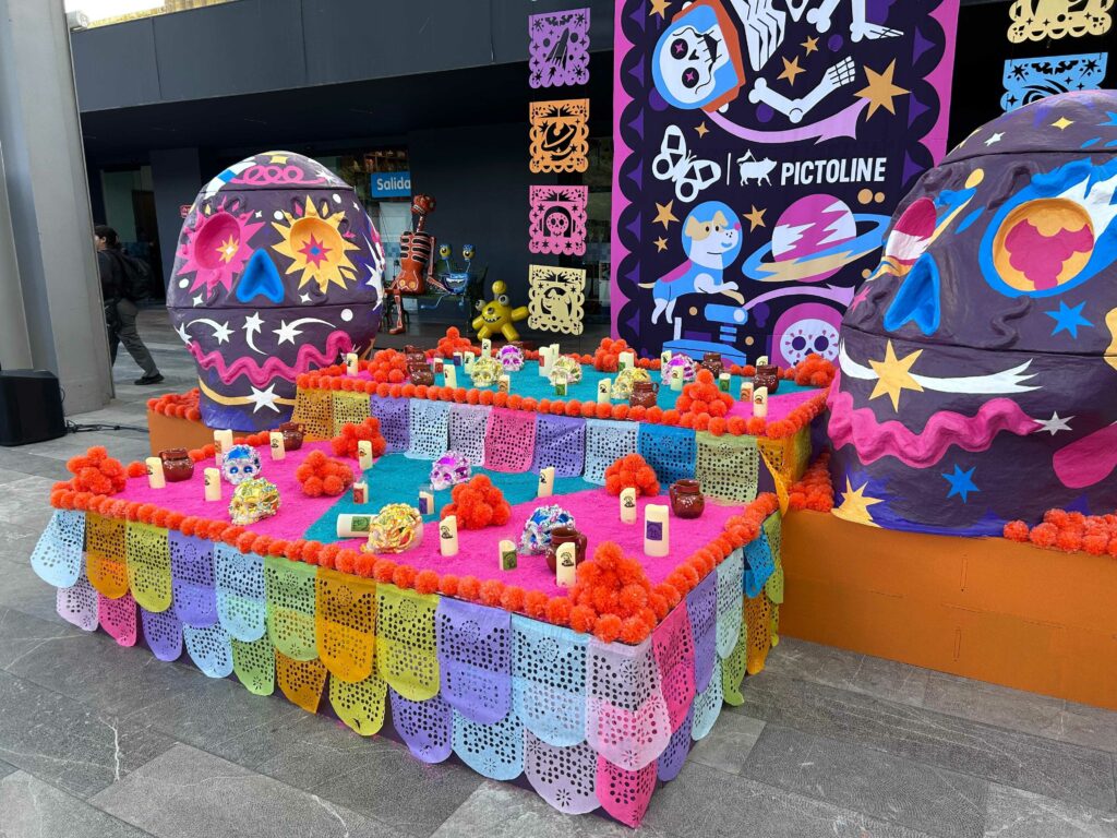 Ofrenda Estelar del Papalote Museo del Niño.