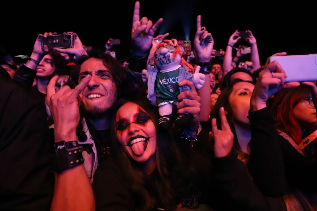 Asistentes al festival Hell and Heaven.