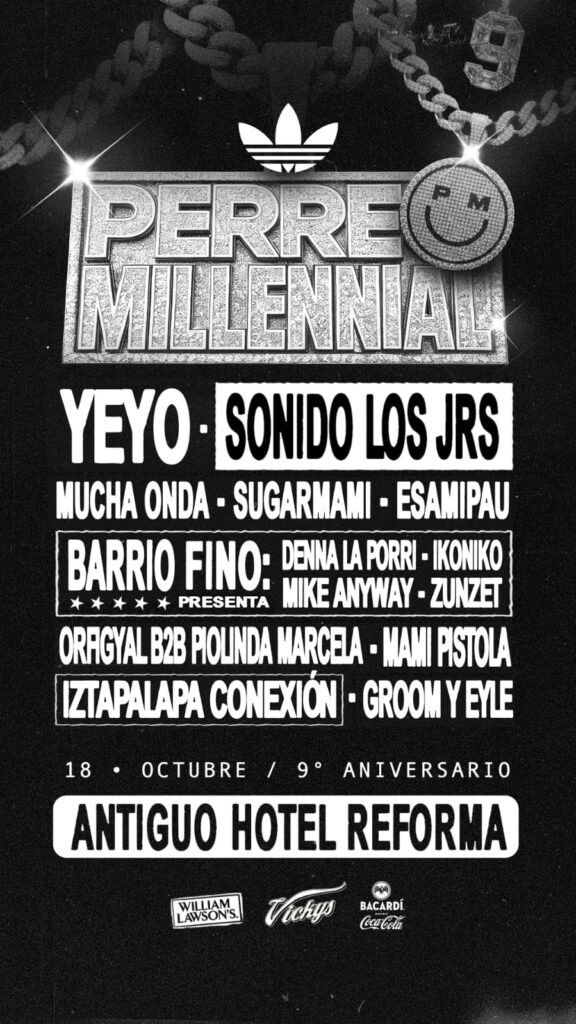 Descubre el lineup del Perreo Millennial.