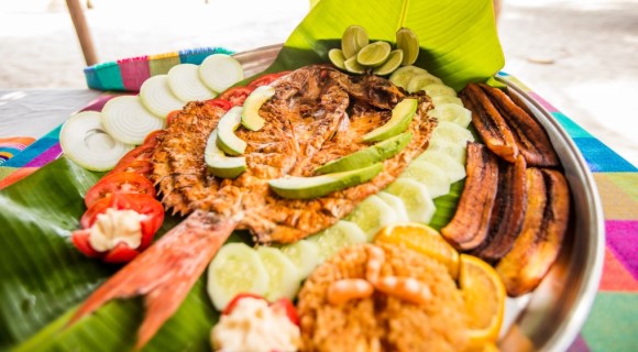 Pescado zarandeado