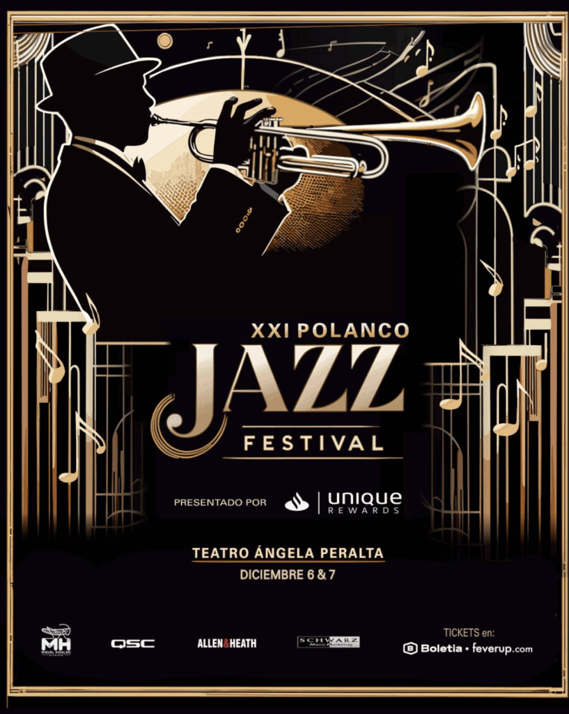 Lánzate al Festival de Jazz de Polanco para cerrar el año con broche de oro.