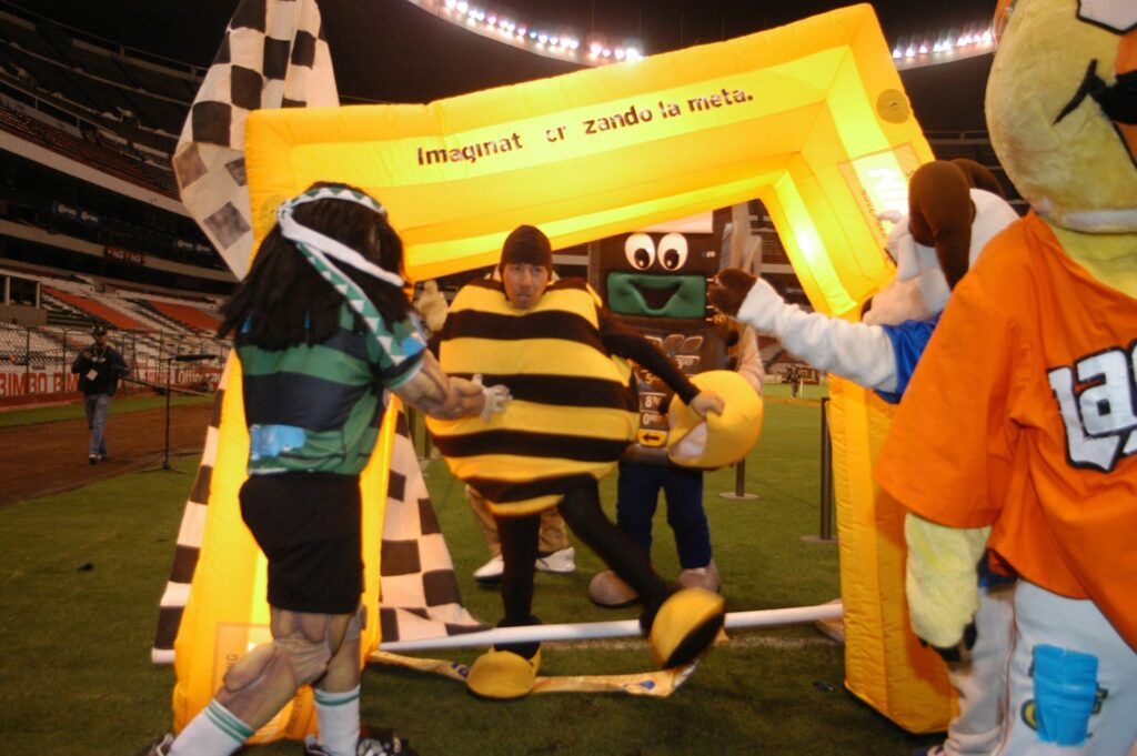 Otro Rollo solía organizar carreras de botargas.