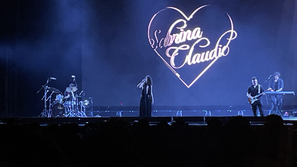 Sabrina Claudio en el Corona Capital 2025.
