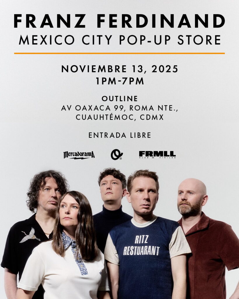 Póster del evento de la banda en Outline.