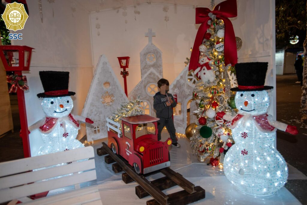 Villa navideña gratis en CDMX