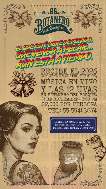 Recibe el Año Nuevo con platillos mexicanos.