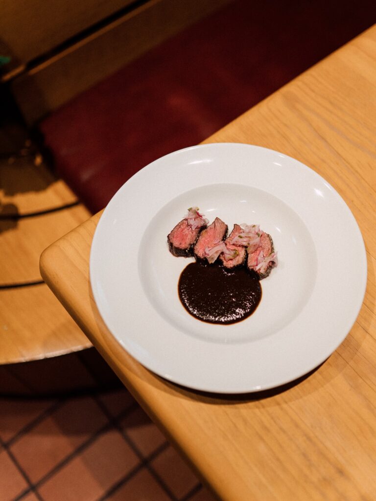 Platillo del restaurante Maximo en CDMX.