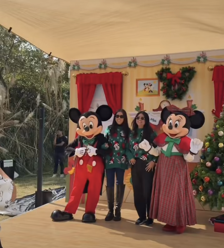 Villa Navideña de Disney en CDMX.